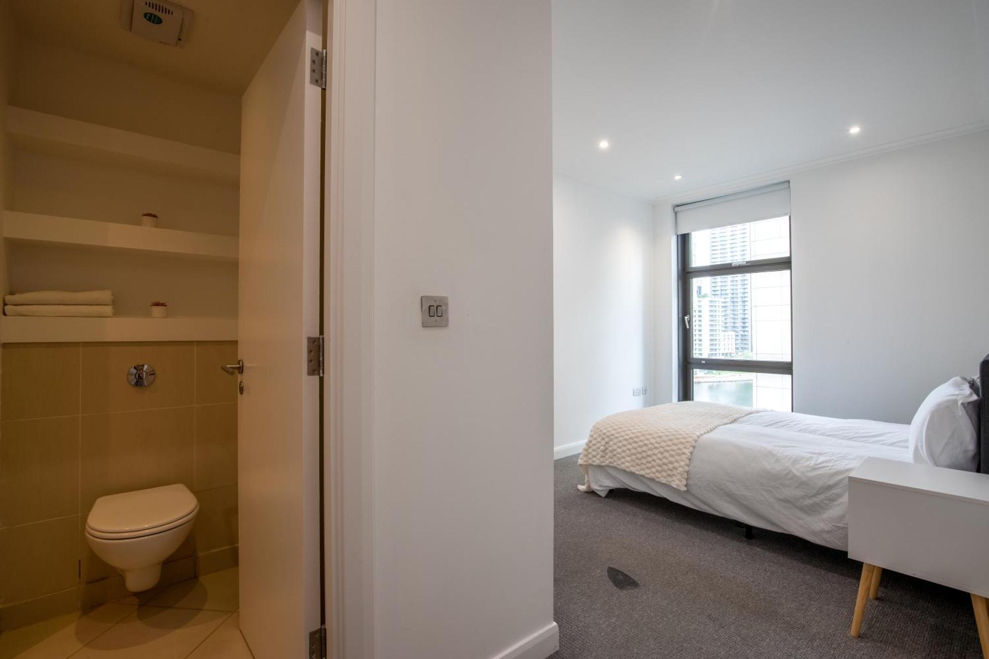 Londwell, Canary Wharf River Thames Balcony Apartamento Londres